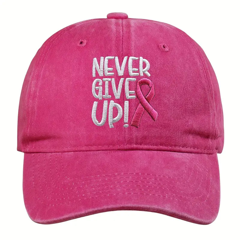 Never give up! hat