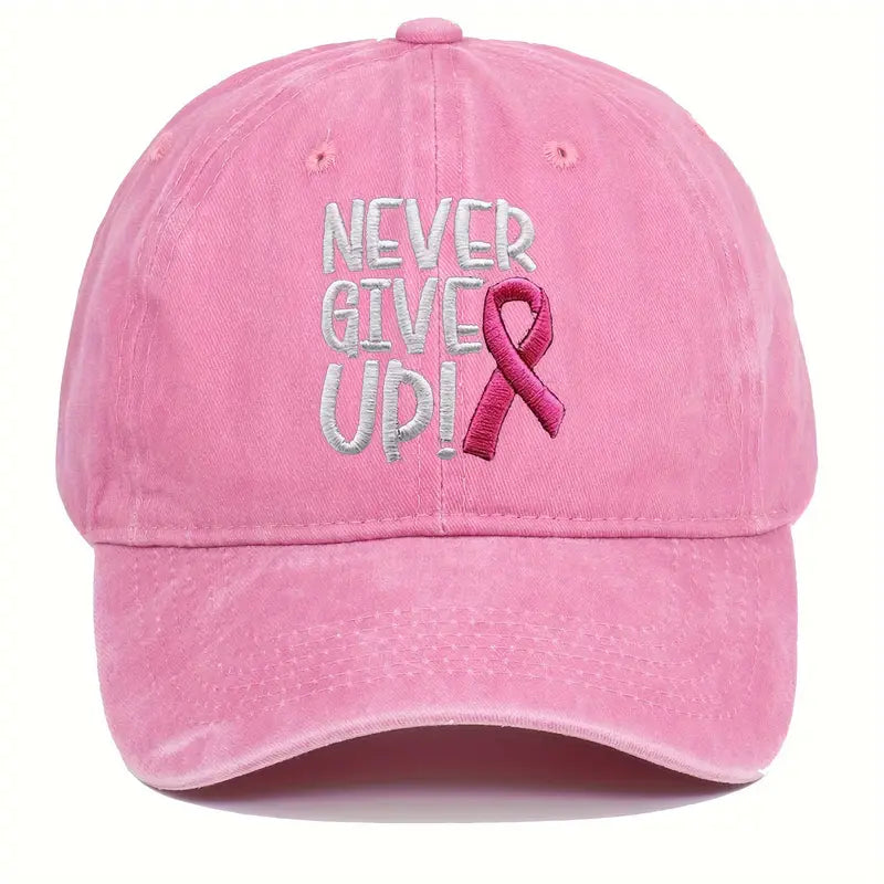 Never give up! hat