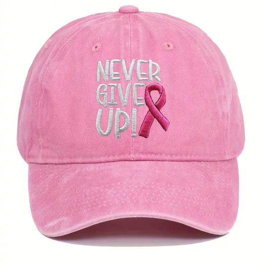 Never give up! hat