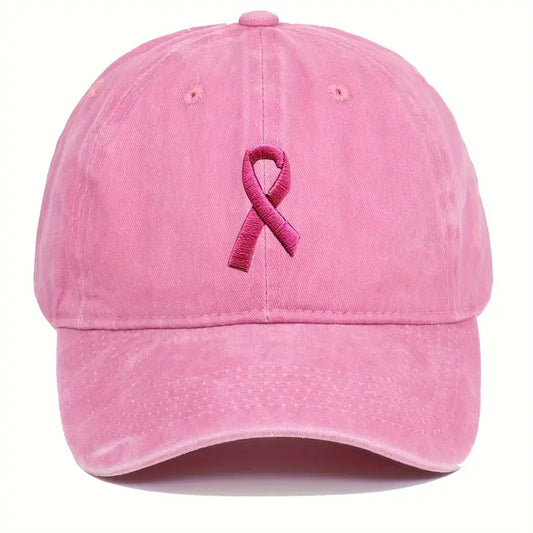 Pink ribbon hat